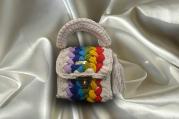 Multi colour purse